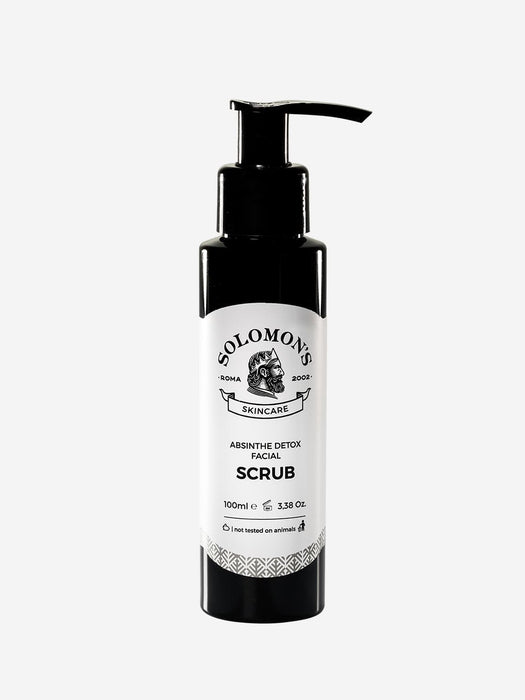 Solomon's Absinthe Detox Facial Face Scrub 100 ml